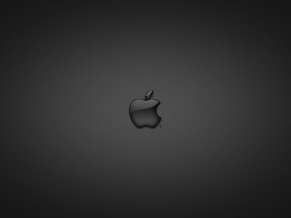 Apple in Glass Black