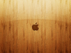 Apple Wooden Glass