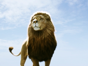 Aslan in Narnia Dawn Treader