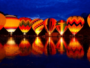 Balluminaria Hot Air Balloon Glow Festival