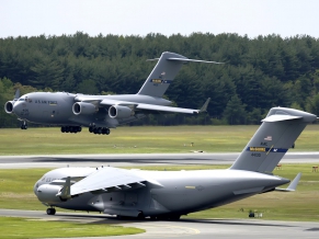 C 17 Globemaster III at McGuire Air Force Base
