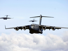 C 17 Globemaster IIIs Intra theater Heavy Airlift Support