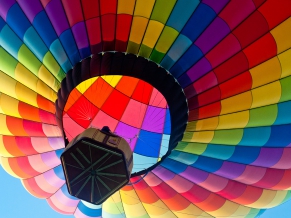 Colorful Hot Air Blloon