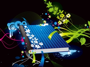 Colorful Vector Book