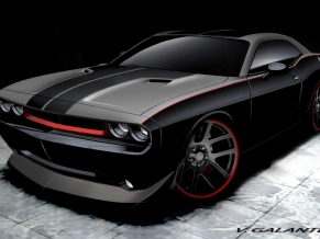 Dodge Challenger Back