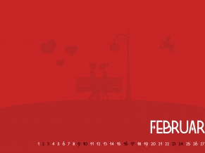 February Valentine Calendar