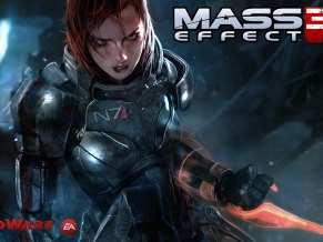 Female Shepard in Mass Effect 3