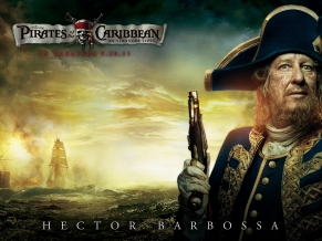 Geoffrey Rush in Pirates Of The Caribbean 4