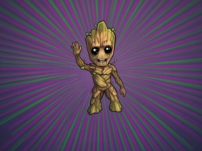 Groot Minimal Artwork