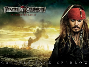 Johnny Depp in Pirates Of The Caribbean 4