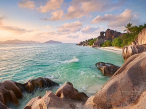 La Digue Beach Seychelles