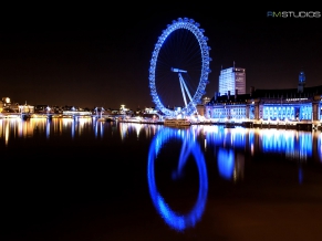 London Eye River Thames