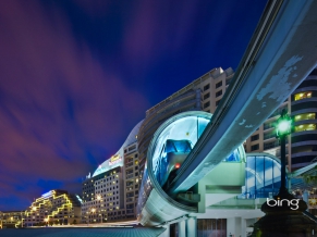 Monorail Darling Harbour Sydney