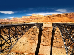 Navajo Bridge Over Colorado River