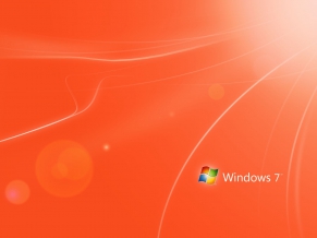 Orange Windows 7