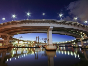 Rainbow Bridge Tokyo Japan