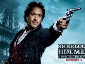 Robert Downey Jr in Sherlock Holmes 2