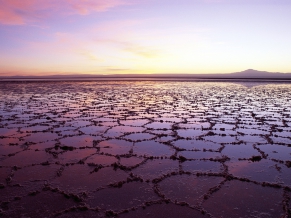 Salt Lake in Chile