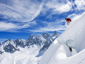 Skiing in France