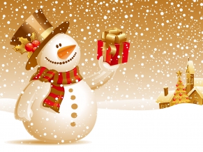 Snowman Christmas Gift