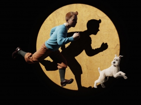Tintin Snowy in The Adventures of Tintin