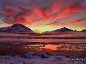 Twilight Cook Inlet Alaska