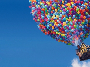 UP Movie Balloons House