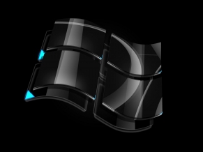 Windows Dark Glass Logo