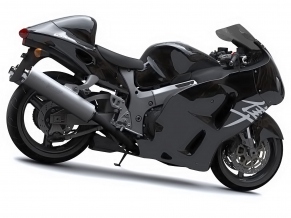 Suzuki Hayabusa Pure Black