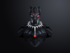 Black Panther Minimal Artwork