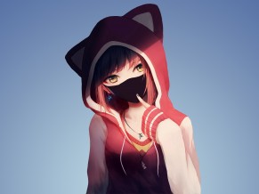 Hoodie Anime Girl