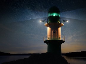 Lighthouse at Night