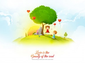 Love is the Beauty of the Soul