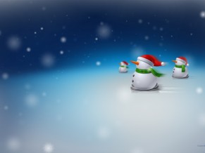 Christmas Snowman Santa Hats