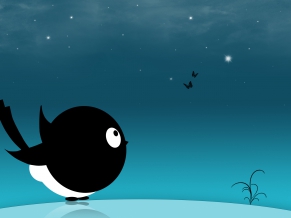 Creative Black Bird HD
