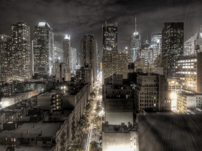 Dark Newyork city
