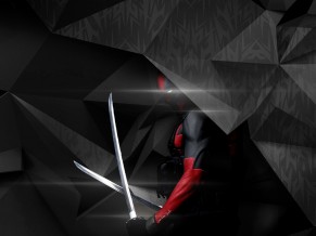 Deadpool Abstract Artwork