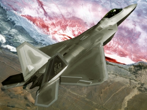 F22 Raptor Fly Over