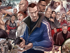 Gr Theft Auto IV Characters