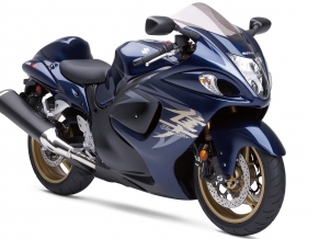 Hayabusa Suzuki Blue Bike