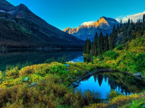 Lake Mountain Scenery