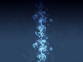 Light Blue Abstract Design