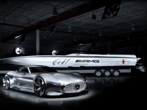 Mercedes Benz AMG Cigarette Racing Vision GT Concept