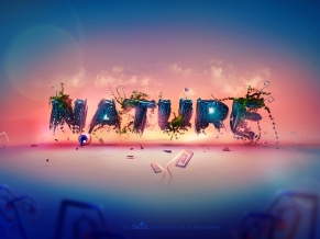 Nature Typography