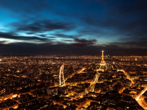 Paris Night Sky