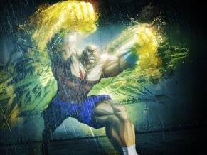 Sagat in Street Fighter