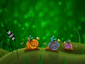 Snail racing