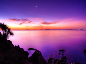 Sunset Moon