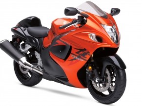 Suzuki Hayabusa Orange Bike