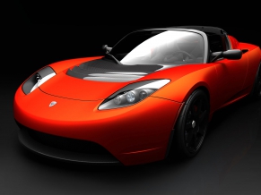 Tesla Roadster Sports Car